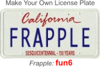 Make License Plates!